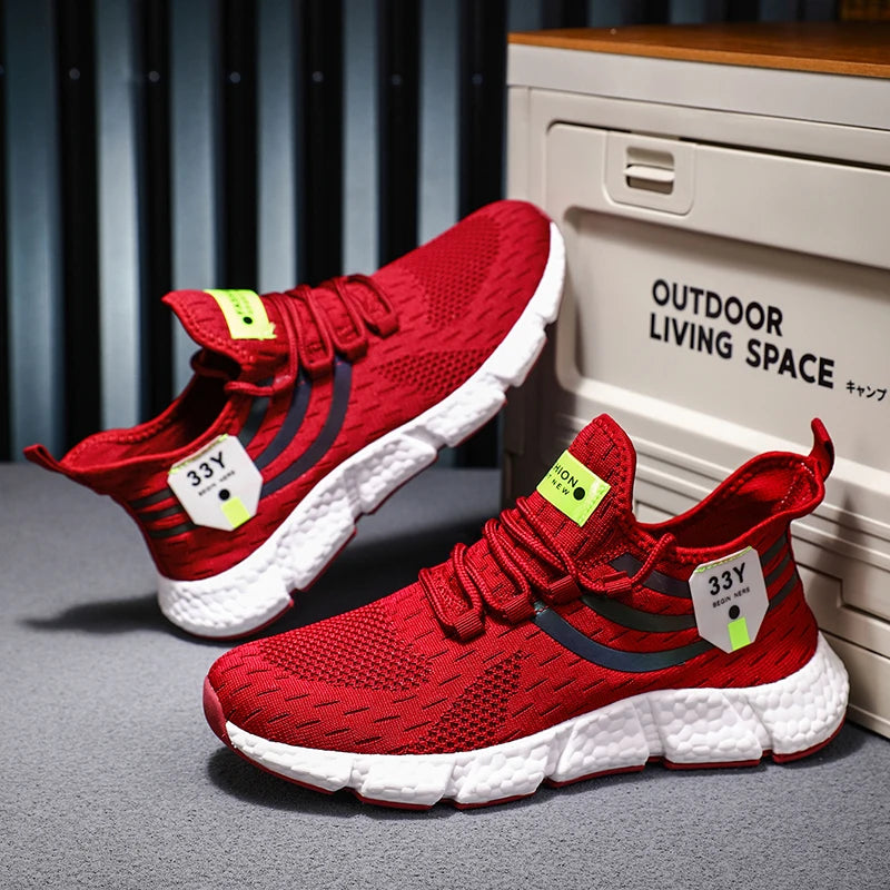 Men's Sneakers Breathable Running Shoes For Men Comfortable Classic Casual Shoes Men Tenis Masculino