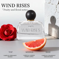 Pure Camellia Perfume Originales Eau De Parfum for Women Elegant Gentle Long-Lasting Fresh Floral-Fruity Scent for Daily Use