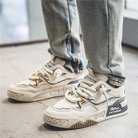 Male Sneakers Shoes For Man Men Shoes Breathable Lightweight Street Fashion Durable Walking Sneaker For Teens
