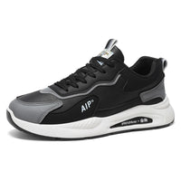 Men's Casual Four-Season Sneakers Non-Slip Soft Sole Outdoor Racing Running Shoes Breathable Fashion Student Speed Sports