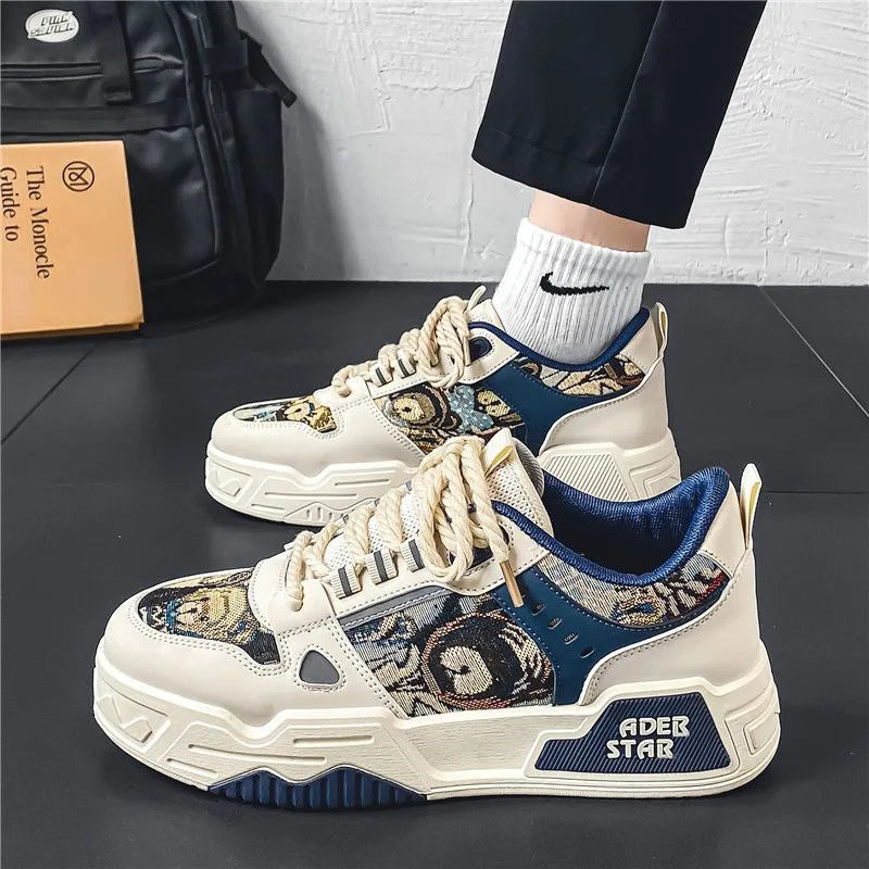 Men's Sneakers Trendy Skateboard Shoes Autumn New Casual Shoes Designer Platform Running Shoes for Men Tennis Zapatillas Hombre