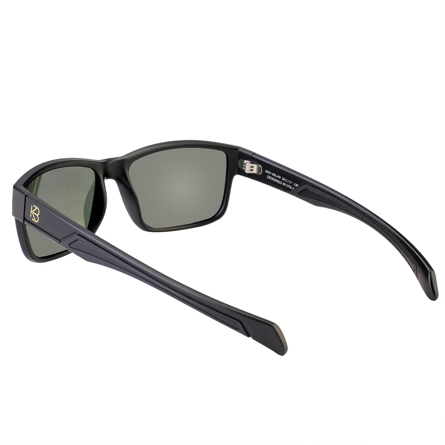 BUNVICK Polarized HD Genuine Glass Sunglasses for Men and Women, Italian Design, Anti-Glare,UV400,Corning True Glass Lenses