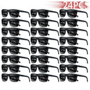 24PCS Fashion Eyewear Square Sunglasses Men Women Fishing Driving Man Luxury Brand Designer Sun Glasses