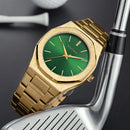 New Watches for Men Luxury Stainless Steel Strap Classic Business Waterproof Quartz Wristwatches Male Clock Relogio Masculino