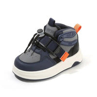 Kid Sneakers School High-top Causal Sports Shoes for Boy Non-slip Spring Autumn Children Fashion Girls Chunky Basketball Shoes