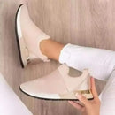 Women's Sneakers Breathable Mesh 2024 Hot Sale Spring Fashion Casual Comfortable Slip-On Solid Color Ladies Vulcanize Shoes