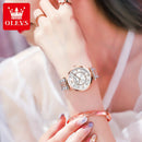 OLEVS 6892 Original Fashion Watches for Women Elegant Female Classic Clock Luxury Ladies Quartz Wristwatches