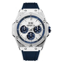 2025 Man Mechanical Watches for Men Sport Analog Automatic Wristwatches with Silicone Strap Stainless Steel Waterproof Reloj