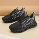Sneakers Man Running Shoes Women Lightweight Mesh Breathable Comfortable Flat Soft Tennis Shoes Unisex Lace-up