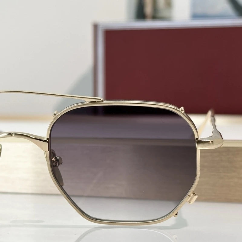 MARBOT Sunglasses Alloy Oval Women Men Fashion Popular Luxury Brand Women Sunglasses Designer  Shades Outdoor Retro