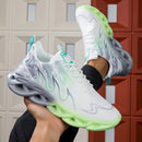 Sneakers Man Running Shoes Women Lightweight Mesh Breathable Comfortable Flat Soft Tennis Shoes Unisex Lace-up