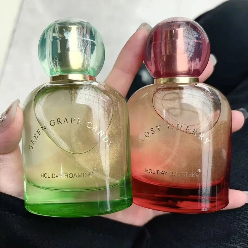 Russia Popular Women Eau De Parfum 50ml Orange Grape Cherry Scents Long-lasting Light Fragrance Women Natural Fruity Perfume
