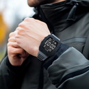 Watches For Man Fashion Sport Stopwatch Alarm Clock Silicone Strap Multifunctional Waterproof Fitness LED Electronic Watch