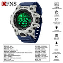New sports watch fashion trend single waterproof electronic watch youth multi-function luminous watch