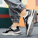 Men's Low-Top Laced Training Sneakers, Suitable for Outdoor Workouts, Anti-Slip Comfortable Hiking Shoes