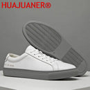 Mens Sneakers Genuine Leather Casual Outdoor Shoes Non-Slip Breathable Luxury Brand Footwear Top Quality Handmade White Shoe Men