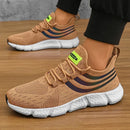 Men’s Sneakers Comfortable Breathable Platform Shoes Summer Man Running Shoes Breathable Comfortable Fashion Walking Sneakers