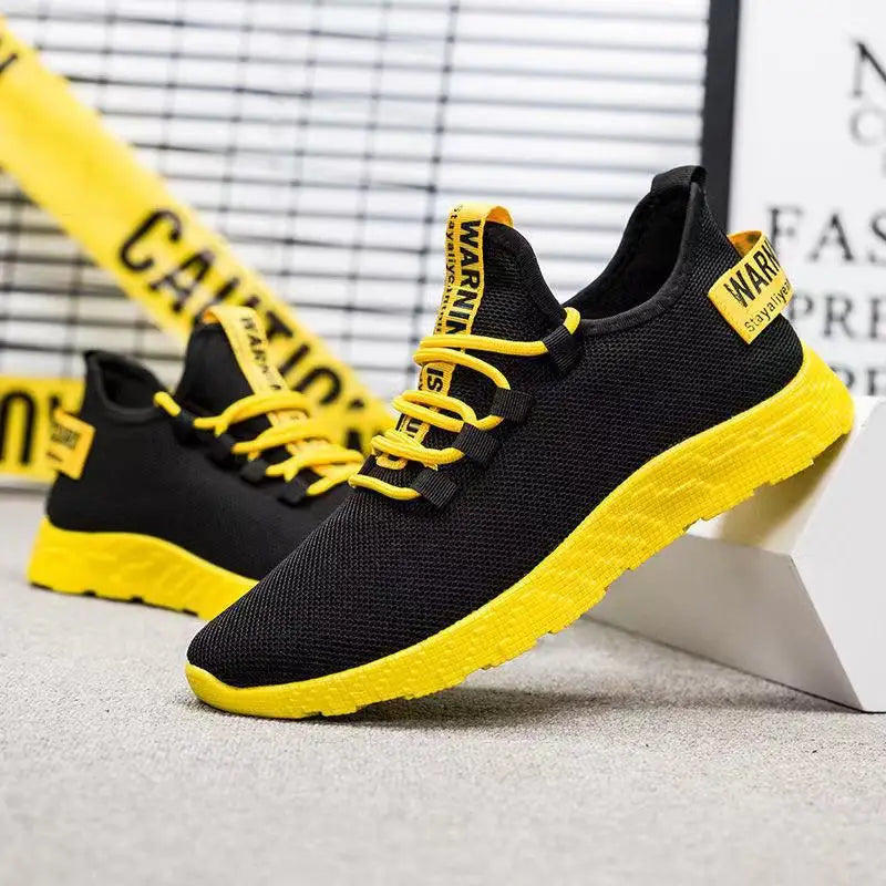 Men Shoes Comfortable Sneakers Lightweight Comfortable Running Shoes Outdoor Men Athletic Shoes Outdoor Man Slip-on Gym Sneakers