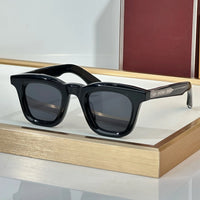 JMM LECLAIR  Sunglasses Men Fashion Travel Sunglasses Square Thick Acetate Popular Luxury Brand Women's Sunglasses in Trend