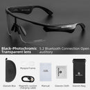 ROCKBROS V5.2 Bluetooth Bike Glasses 120mAH Charging Cycling Sunglasses Driving Running Sports Eyewear MTB Road Bicycle Glasses