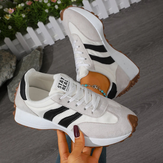 2026 Women Sneakers Spring New Luxury Flat Comfortable Slip on Soft Trend Sneakers Women Lightweight Outdoor Shoes for Women