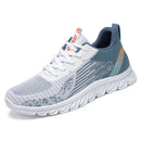 Sneakers new men's shoes trend foreign trade flying woven lace-up running shoes breathable Korean version of tide shoes
