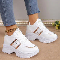 Women Sneakers 2025 New Spring Inner Increase Shoes for Woman Comfortable Casual Platform Tennis Sneakers Women Zapatos De Mujer