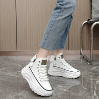 Women's Sneakers Luxury Fashion Womens Boots High-top Platform Casual Shoes New Female Outdoor Running Shoes Winter Women Shoes