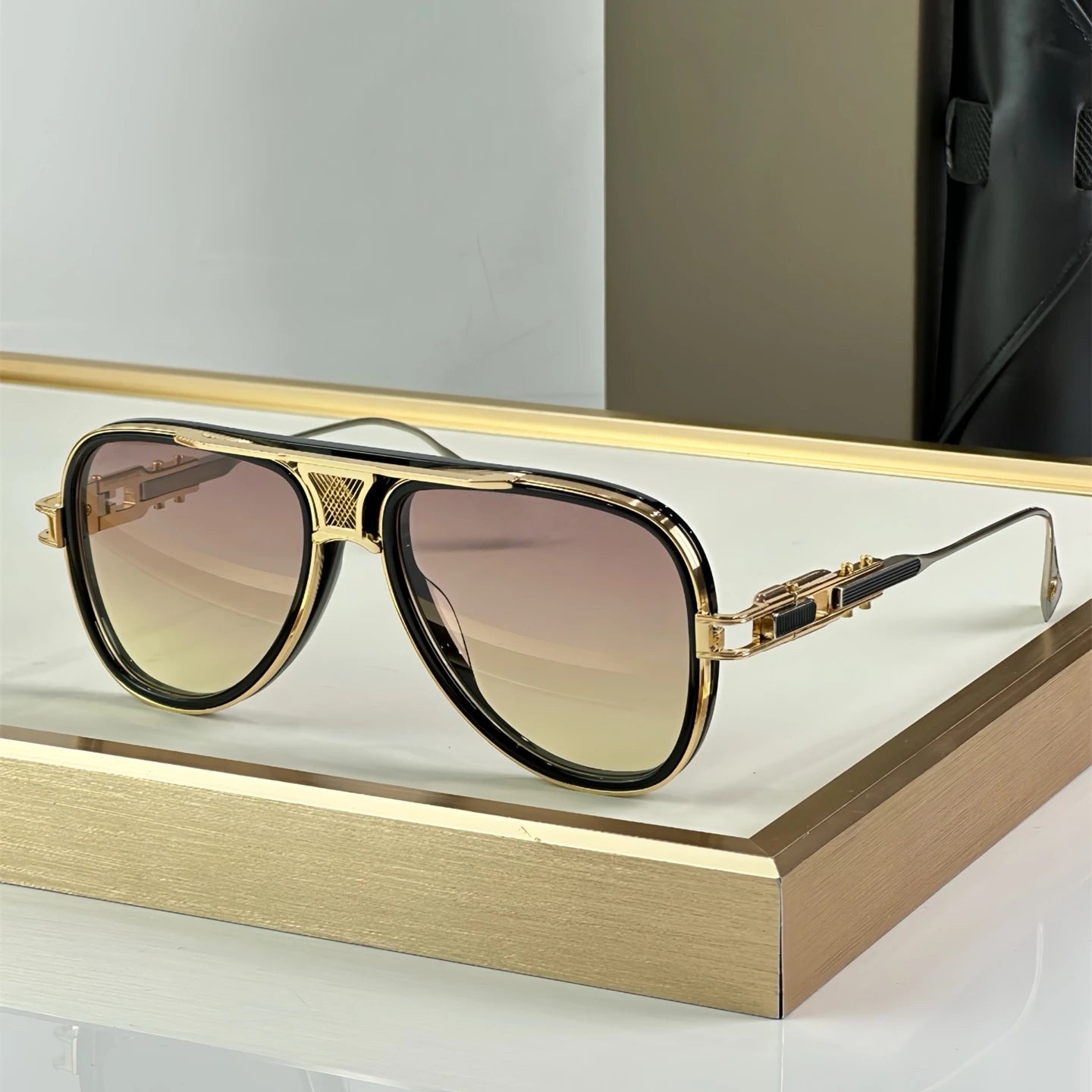 Dilta Grand Decade DTS460 Sunglasess Woman 2025 Metal Alloy Pilot Classic Male Female Fashion Men's Sunglasses Outdoor
