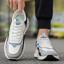 Men's Casual Four-Season Sneakers Non-Slip Soft Sole Outdoor Racing Running Shoes Breathable Fashion Student Speed Sports