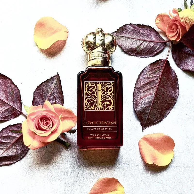 Clive Christian 50ml Amberwood Fresh Women Perfume Long Lasting Elegant Fragrance with Jasmine Rose Sandalwood Amber Musk