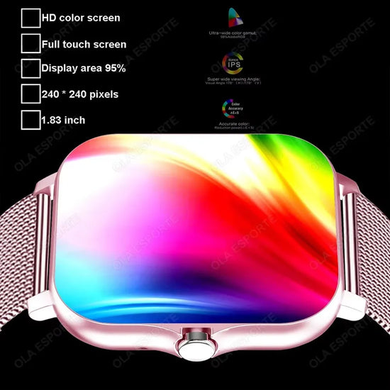 2026 New Multifunctional Smart Watch Men & Women Bluetooth Connected Phone Music Fitness Sports Bracelet Sleep Monitor watch