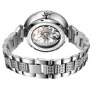 Ladies Watch Automatic Woman Luxury Fashion Waterproof Watch for Women Watches Skeleton Tourbillon Mechanical Clock Relogio New