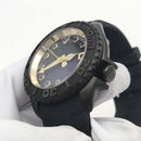 Men's Black New Brushed Waterproof Watch, AR Sapphire Glass,  Automatic Mechanical Business Fashion Watch