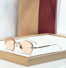 OATMAN Luxury Hexagonal No Frame Sunglasses Premium Alloy Business Elegant Handcrafted Designer Inspired Minimalist