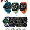 New sports watch fashion trend single waterproof electronic watch youth multi-function luminous watch