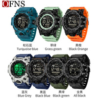 New sports watch fashion trend single waterproof electronic watch youth multi-function luminous watch