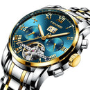 TEVISE Mechanical Watch for Man Top Brand Luxury Watch Stainles Steel Business Waterproof  Luminous Wristwatch
