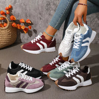 2026 Women Sneakers Spring New Luxury Flat Comfortable Slip on Soft Trend Sneakers Women Lightweight Outdoor Shoes for Women