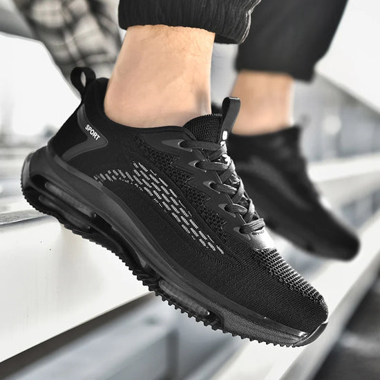 High Quality Sneakers Male Trend Black Platform Basketball Shoes Men Casual White Sport Walking Sneakers Men's Trainer 2025
