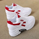 Sneakers Women Platform Inner Increase Shoes Woman Casual Trainers Ladies Chunky Sneakers Zapatos Para Mujeres Tennis Feminino