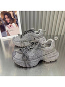 Sneakers Sport Casual Fashionable Customized Design Shoes Footwear Factory Cost Shiny 2024 Women Shoe