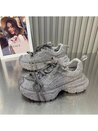 Sneakers Sport Casual Fashionable Customized Design Shoes Footwear Factory Cost Shiny 2024 Women Shoe
