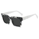 High Quality Thick Framed Acetate Fiber Myopia Sunglasses for Men and Women Luxury Square Design Driving and Fishing Sun Glasses