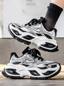 Low-Top Thick Platform Man Casual Sneaker Spring and Autumn Designer Trend 2025 Comfortable High Quality Sports Shoes for Men