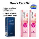 Fanzhen Men's Solid Perfume - Light and Fresh Scent, Can Be Used All over the Body, Portable Stick Design, Convenient for Travel