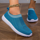 Women Sneakers Flat Bottomed Outdoor Casual Sports Single Shoes Comfortable Summer Mesh Lightweight Vulcanized Walking Shoes