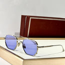 MARBOT Sunglasses Alloy Oval Women Men Fashion Popular Luxury Brand Women Sunglasses Designer  Shades Outdoor Retro