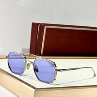 MARBOT Sunglasses Alloy Oval Women Men Fashion Popular Luxury Brand Women Sunglasses Designer  Shades Outdoor Retro