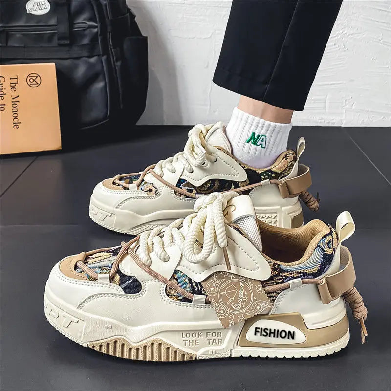 Men's Sneakers Trendy Skateboard Shoes Autumn New Casual Shoes Designer Platform Running Shoes for Men Tennis Zapatillas Hombre
